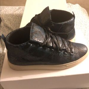 balenciaga python skin sneakers